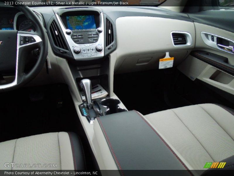 Silver Ice Metallic / Light Titanium/Jet Black 2013 Chevrolet Equinox LTZ
