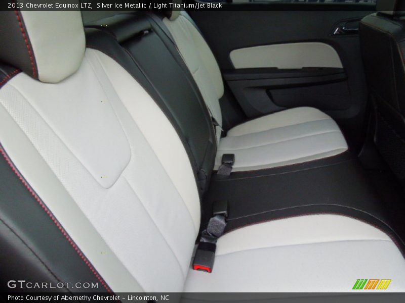 Silver Ice Metallic / Light Titanium/Jet Black 2013 Chevrolet Equinox LTZ