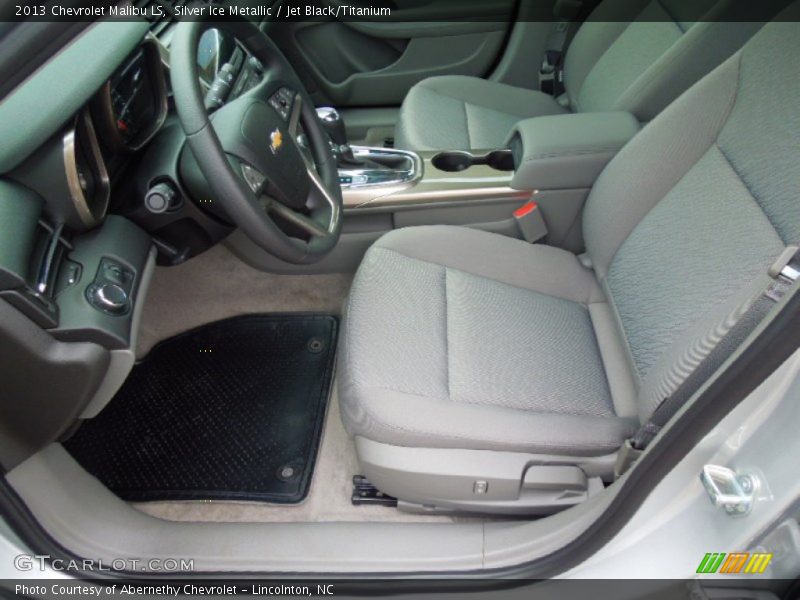 Silver Ice Metallic / Jet Black/Titanium 2013 Chevrolet Malibu LS