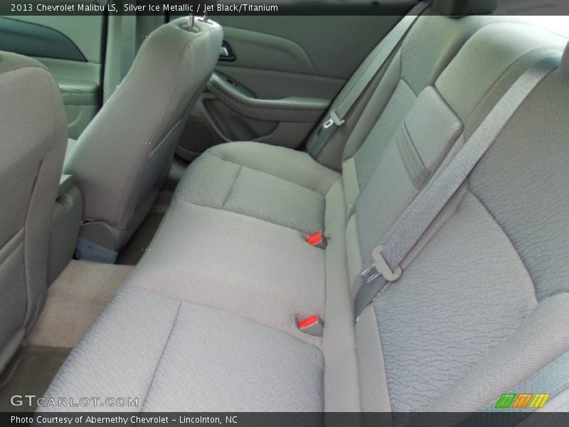 Silver Ice Metallic / Jet Black/Titanium 2013 Chevrolet Malibu LS