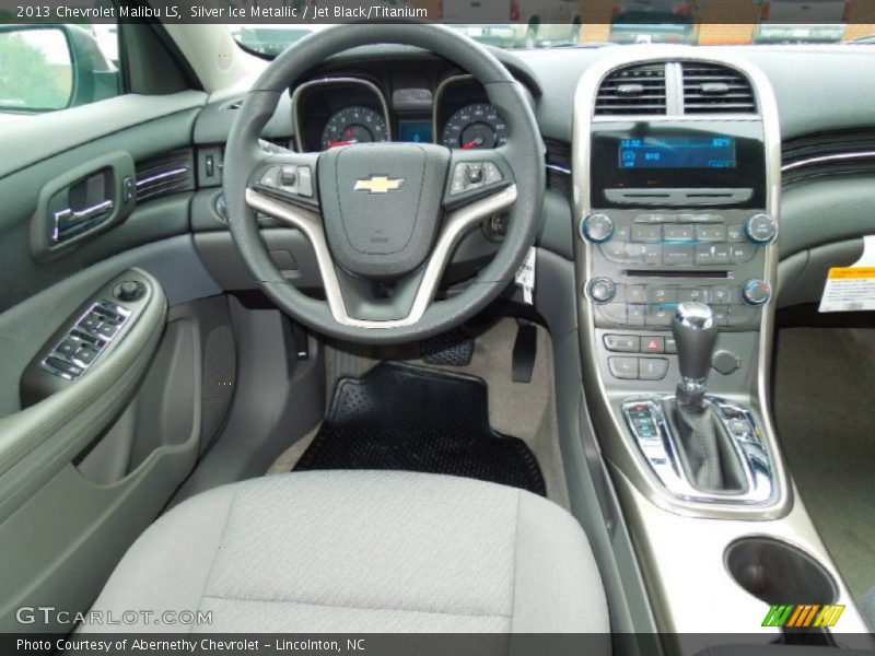 Silver Ice Metallic / Jet Black/Titanium 2013 Chevrolet Malibu LS