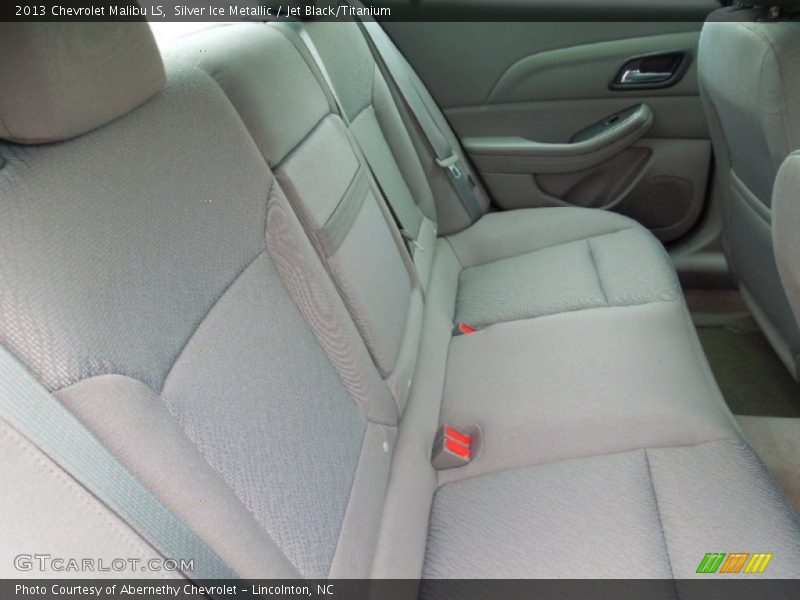 Silver Ice Metallic / Jet Black/Titanium 2013 Chevrolet Malibu LS