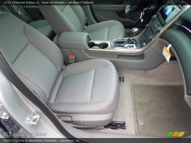 Silver Ice Metallic / Jet Black/Titanium 2013 Chevrolet Malibu LS