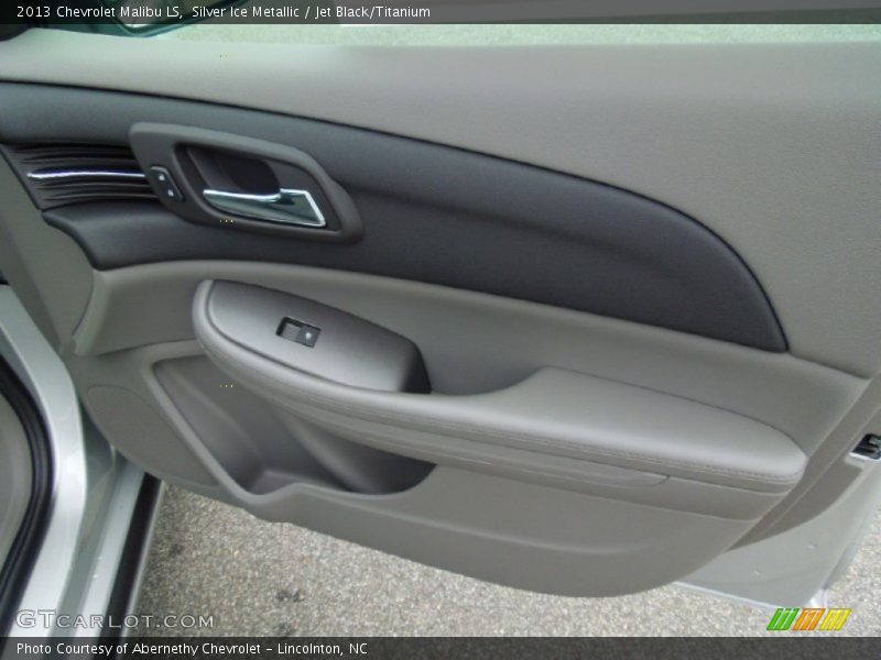 Silver Ice Metallic / Jet Black/Titanium 2013 Chevrolet Malibu LS