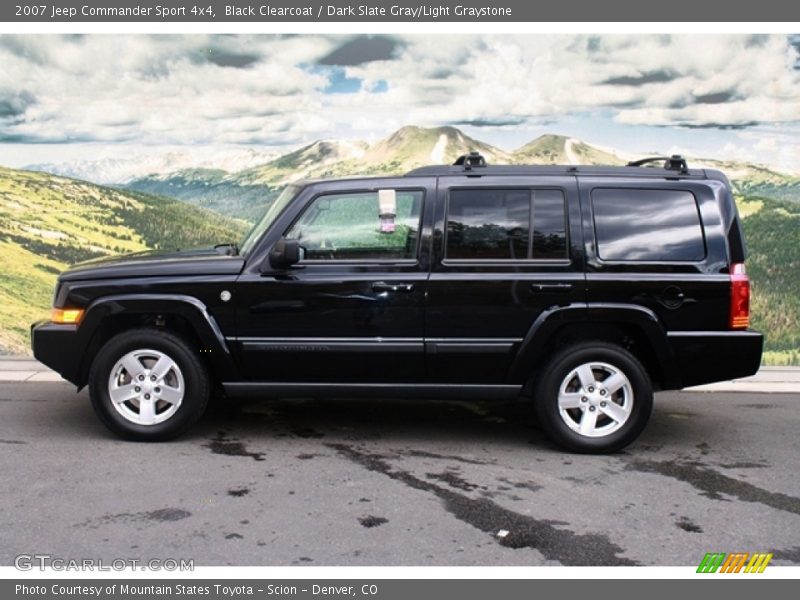  2007 Commander Sport 4x4 Black Clearcoat