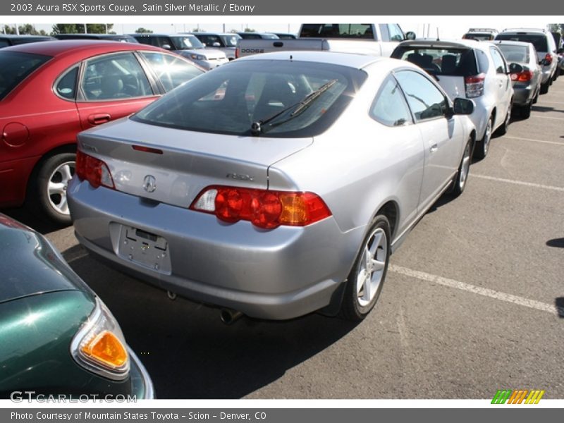Satin Silver Metallic / Ebony 2003 Acura RSX Sports Coupe
