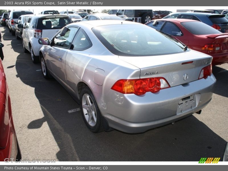 Satin Silver Metallic / Ebony 2003 Acura RSX Sports Coupe