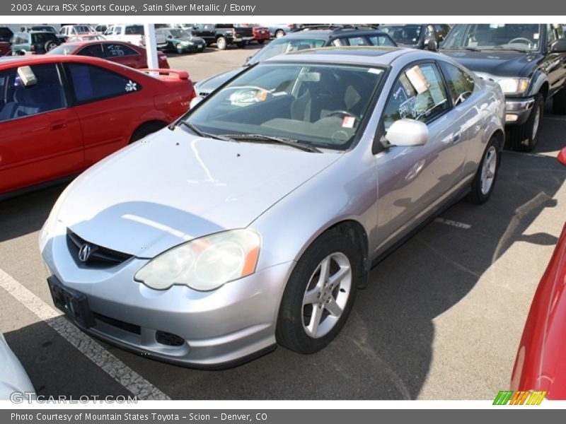 Satin Silver Metallic / Ebony 2003 Acura RSX Sports Coupe