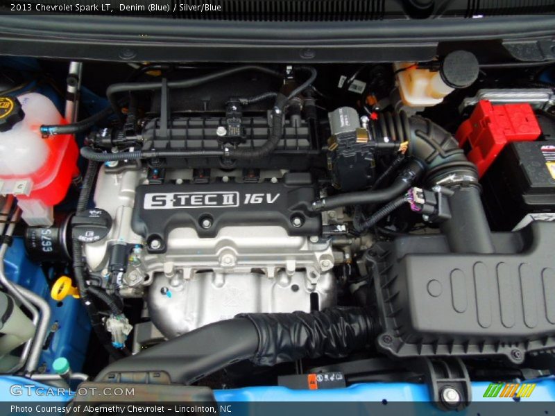  2013 Spark LT Engine - 1.2 Liter DOHC 16-Valve VVT S-TEC II 4 Cylinder