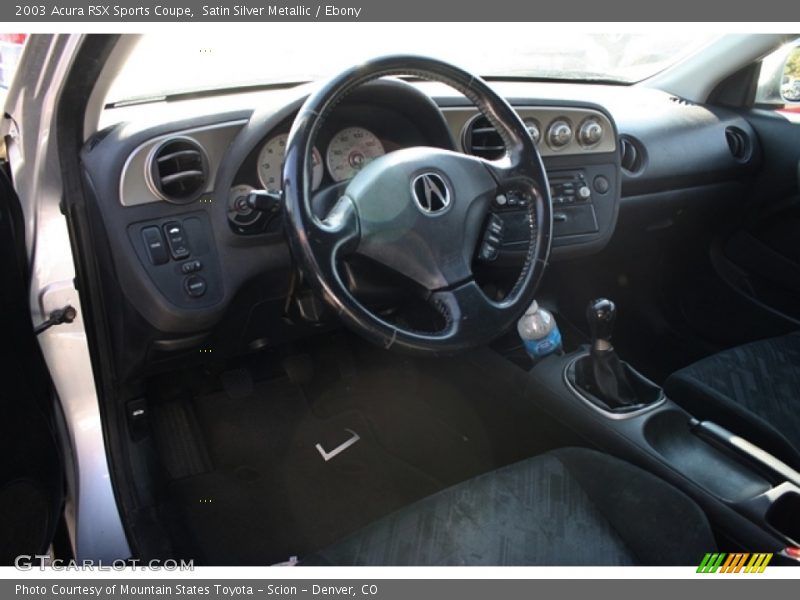 Satin Silver Metallic / Ebony 2003 Acura RSX Sports Coupe