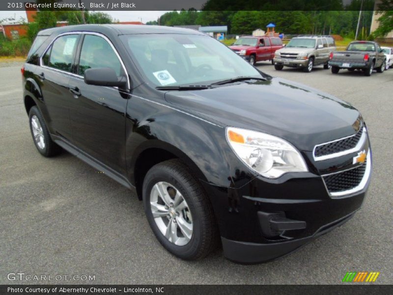 Black / Jet Black 2013 Chevrolet Equinox LS