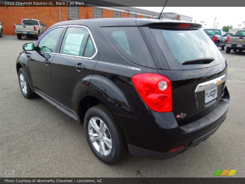 Black / Jet Black 2013 Chevrolet Equinox LS