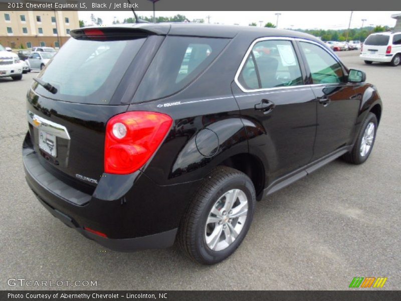 Black / Jet Black 2013 Chevrolet Equinox LS