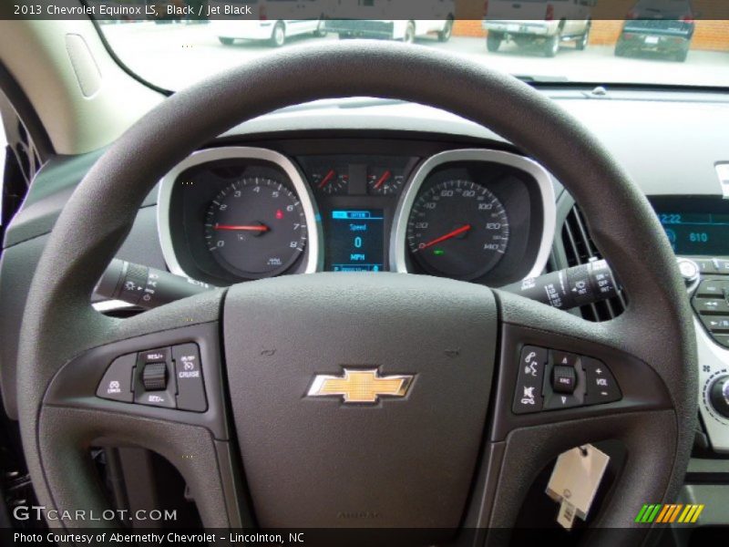 Black / Jet Black 2013 Chevrolet Equinox LS