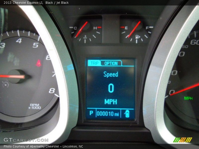 Black / Jet Black 2013 Chevrolet Equinox LS