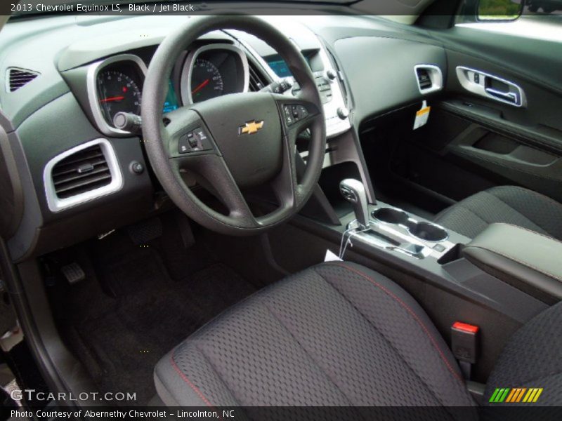 Black / Jet Black 2013 Chevrolet Equinox LS