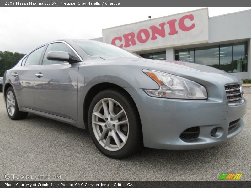 Precision Gray Metallic / Charcoal 2009 Nissan Maxima 3.5 SV