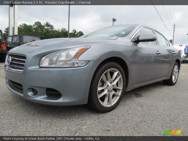 Precision Gray Metallic / Charcoal 2009 Nissan Maxima 3.5 SV