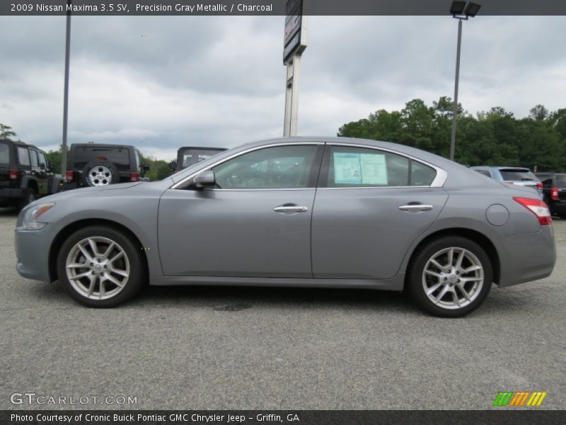 Precision Gray Metallic / Charcoal 2009 Nissan Maxima 3.5 SV