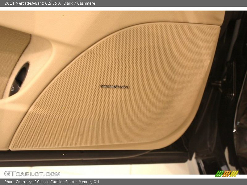 Black / Cashmere 2011 Mercedes-Benz CLS 550