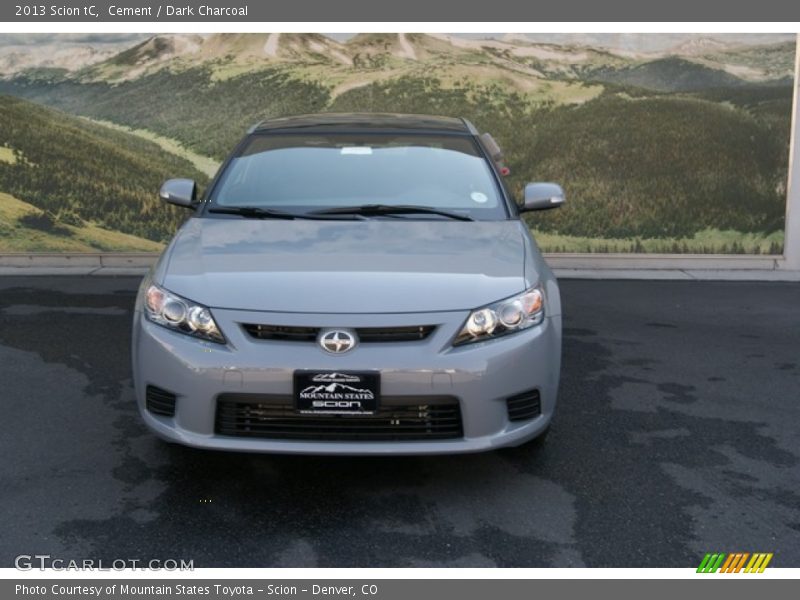 Cement / Dark Charcoal 2013 Scion tC