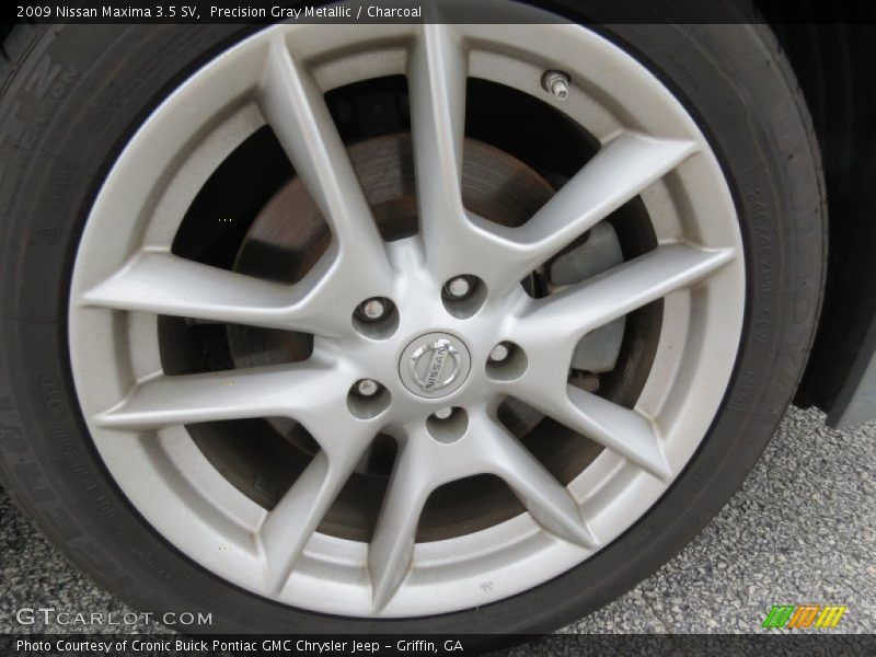 Precision Gray Metallic / Charcoal 2009 Nissan Maxima 3.5 SV
