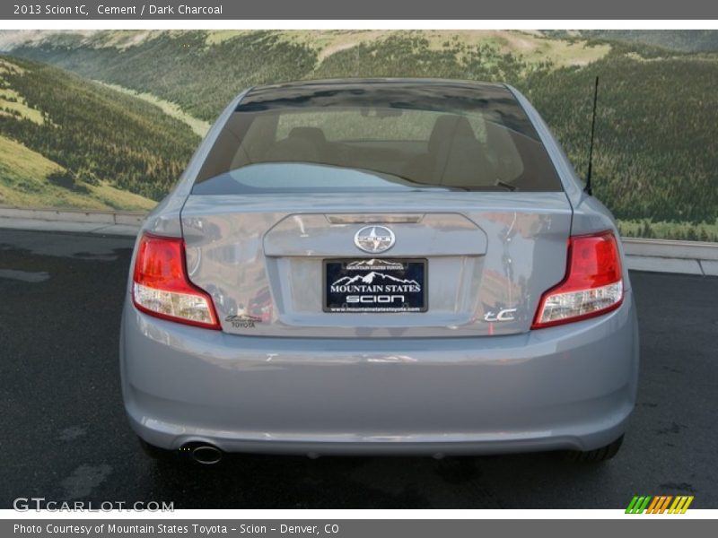 Cement / Dark Charcoal 2013 Scion tC