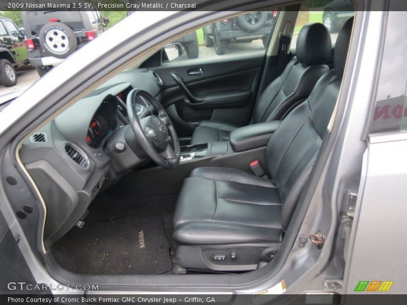 Precision Gray Metallic / Charcoal 2009 Nissan Maxima 3.5 SV