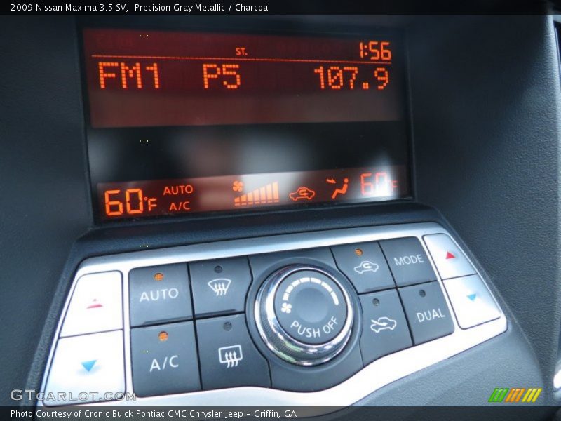 Precision Gray Metallic / Charcoal 2009 Nissan Maxima 3.5 SV