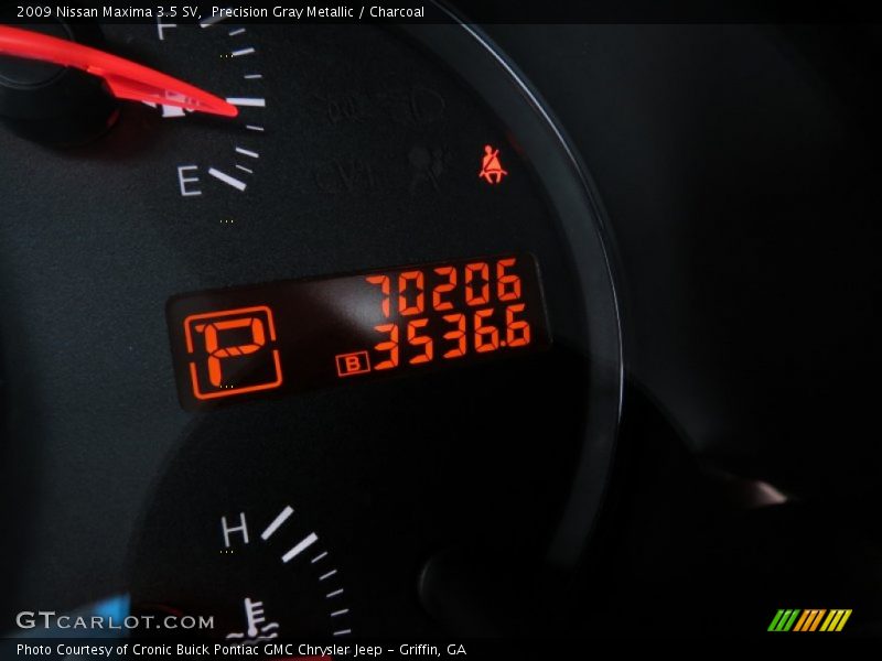 Precision Gray Metallic / Charcoal 2009 Nissan Maxima 3.5 SV