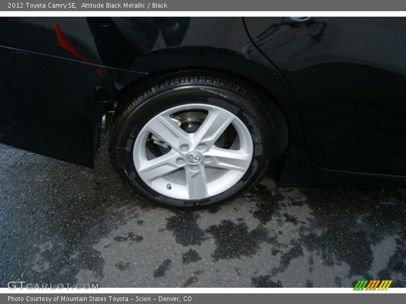 Attitude Black Metallic / Black 2012 Toyota Camry SE