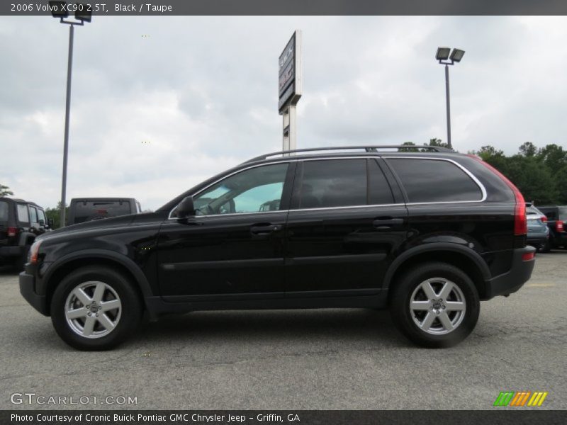 Black / Taupe 2006 Volvo XC90 2.5T