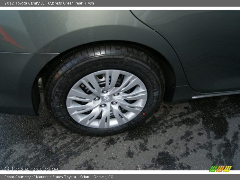 Cypress Green Pearl / Ash 2012 Toyota Camry LE