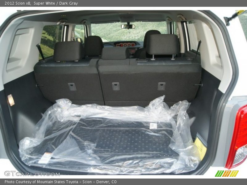 Super White / Dark Gray 2012 Scion xB