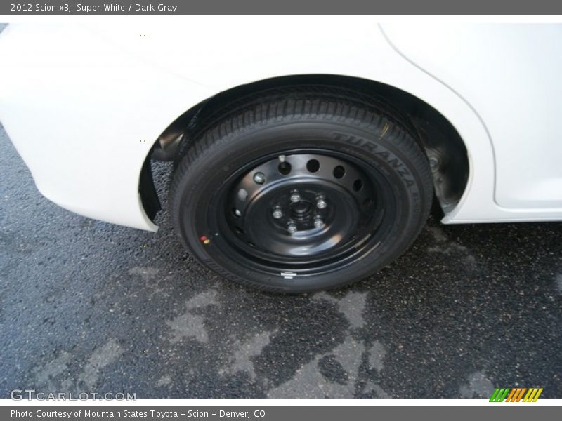 Super White / Dark Gray 2012 Scion xB