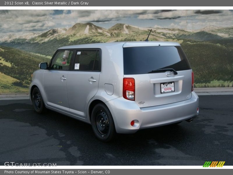 Classic Silver Metallic / Dark Gray 2012 Scion xB