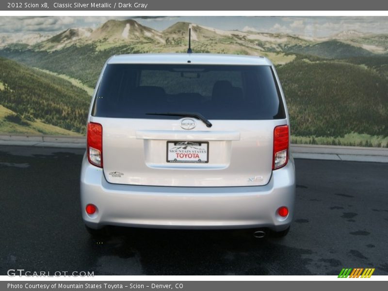 Classic Silver Metallic / Dark Gray 2012 Scion xB
