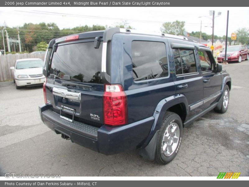 Midnight Blue Pearl / Dark Slate Gray/Light Graystone 2006 Jeep Commander Limited 4x4