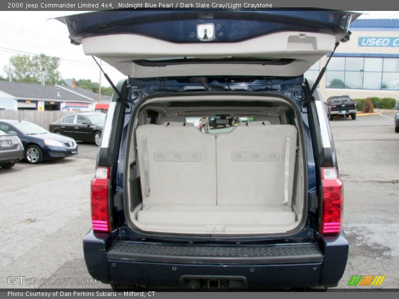 Midnight Blue Pearl / Dark Slate Gray/Light Graystone 2006 Jeep Commander Limited 4x4