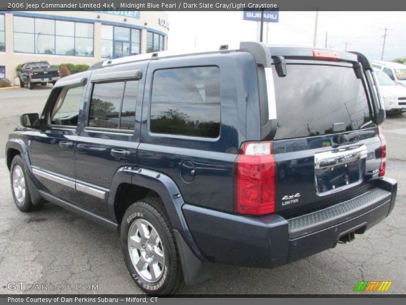Midnight Blue Pearl / Dark Slate Gray/Light Graystone 2006 Jeep Commander Limited 4x4