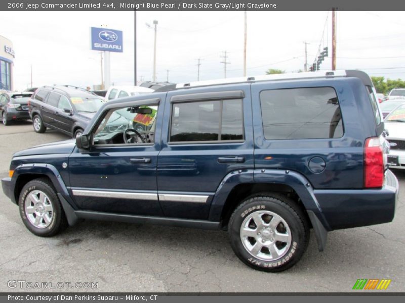 Midnight Blue Pearl / Dark Slate Gray/Light Graystone 2006 Jeep Commander Limited 4x4