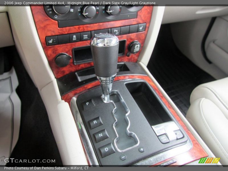 Midnight Blue Pearl / Dark Slate Gray/Light Graystone 2006 Jeep Commander Limited 4x4