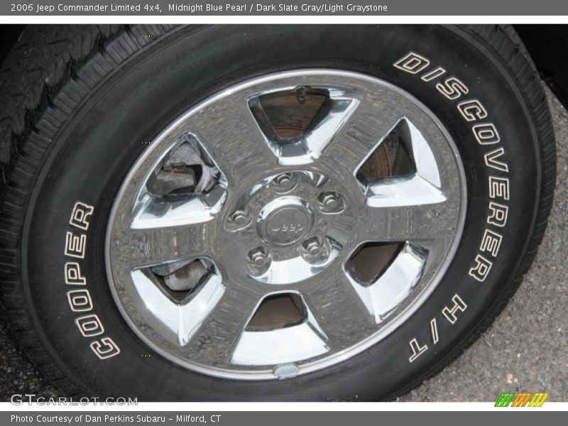 Midnight Blue Pearl / Dark Slate Gray/Light Graystone 2006 Jeep Commander Limited 4x4