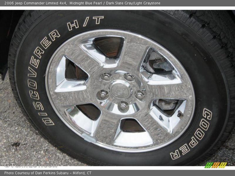 Midnight Blue Pearl / Dark Slate Gray/Light Graystone 2006 Jeep Commander Limited 4x4