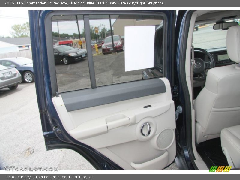 Midnight Blue Pearl / Dark Slate Gray/Light Graystone 2006 Jeep Commander Limited 4x4