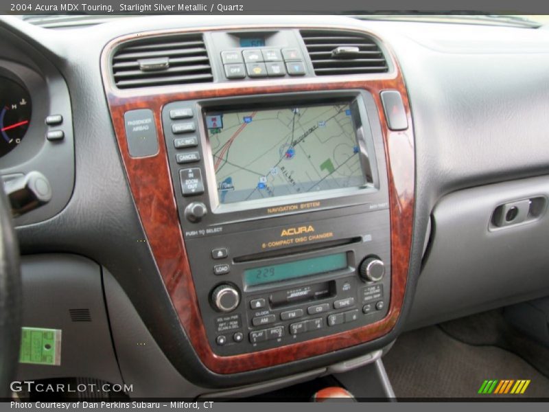 Starlight Silver Metallic / Quartz 2004 Acura MDX Touring
