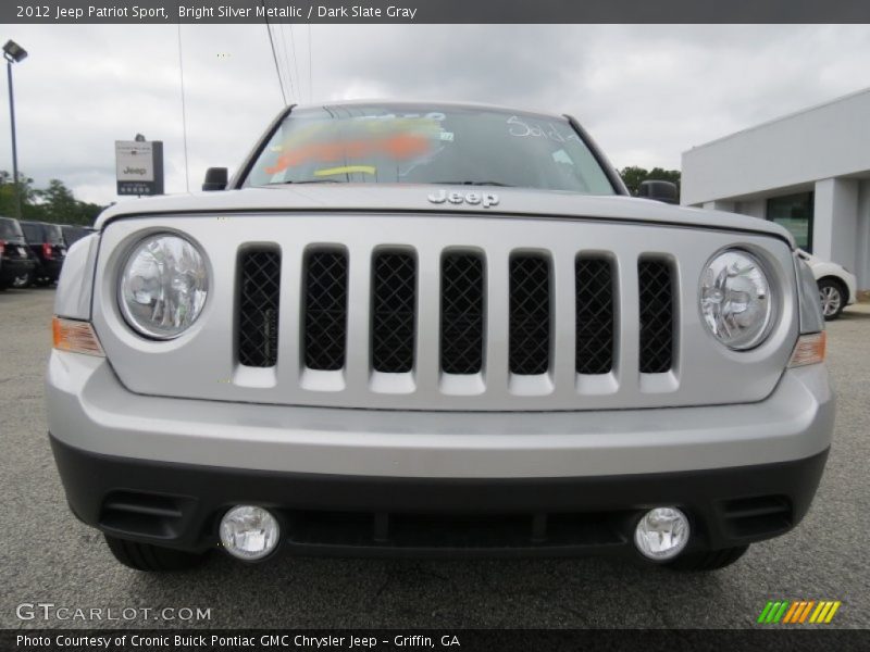 Bright Silver Metallic / Dark Slate Gray 2012 Jeep Patriot Sport