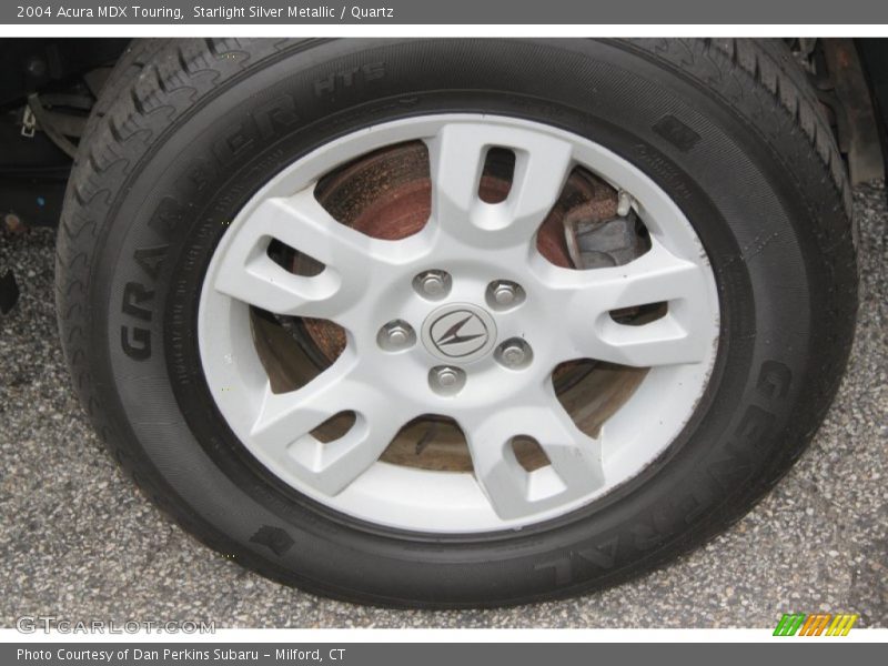 Starlight Silver Metallic / Quartz 2004 Acura MDX Touring