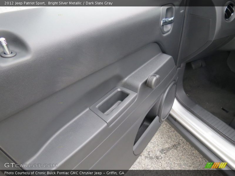 Bright Silver Metallic / Dark Slate Gray 2012 Jeep Patriot Sport