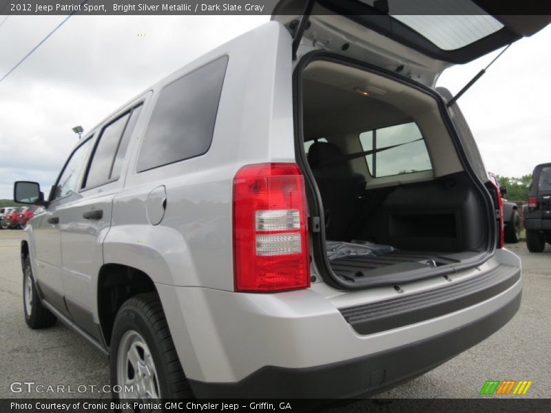 Bright Silver Metallic / Dark Slate Gray 2012 Jeep Patriot Sport